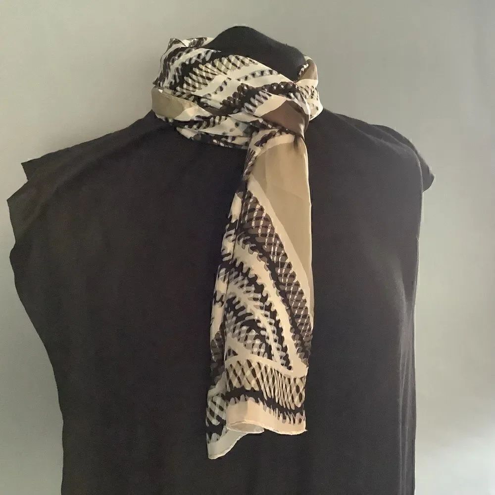 Jones New York silk scarf